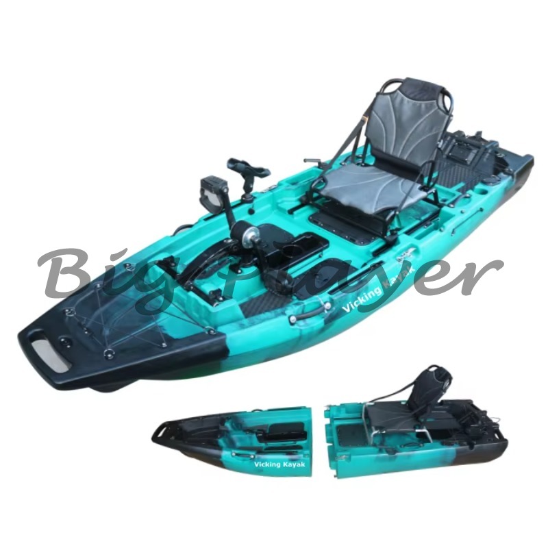 Fishing Kayak Pedal Drive - 2025 New modular kayak 9.5 feet