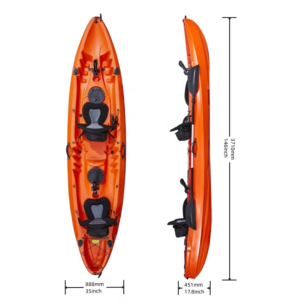 Kayak 3 Person Sit on Top Crui - Fishing Kayak Sit In ulasan dan harga