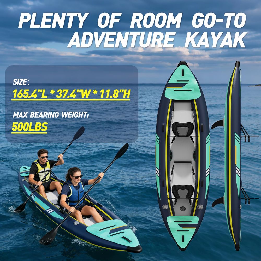 Kayak 1 2 Person for Adults, 1 - Fishing Kayak Paddle ulasan dan harga