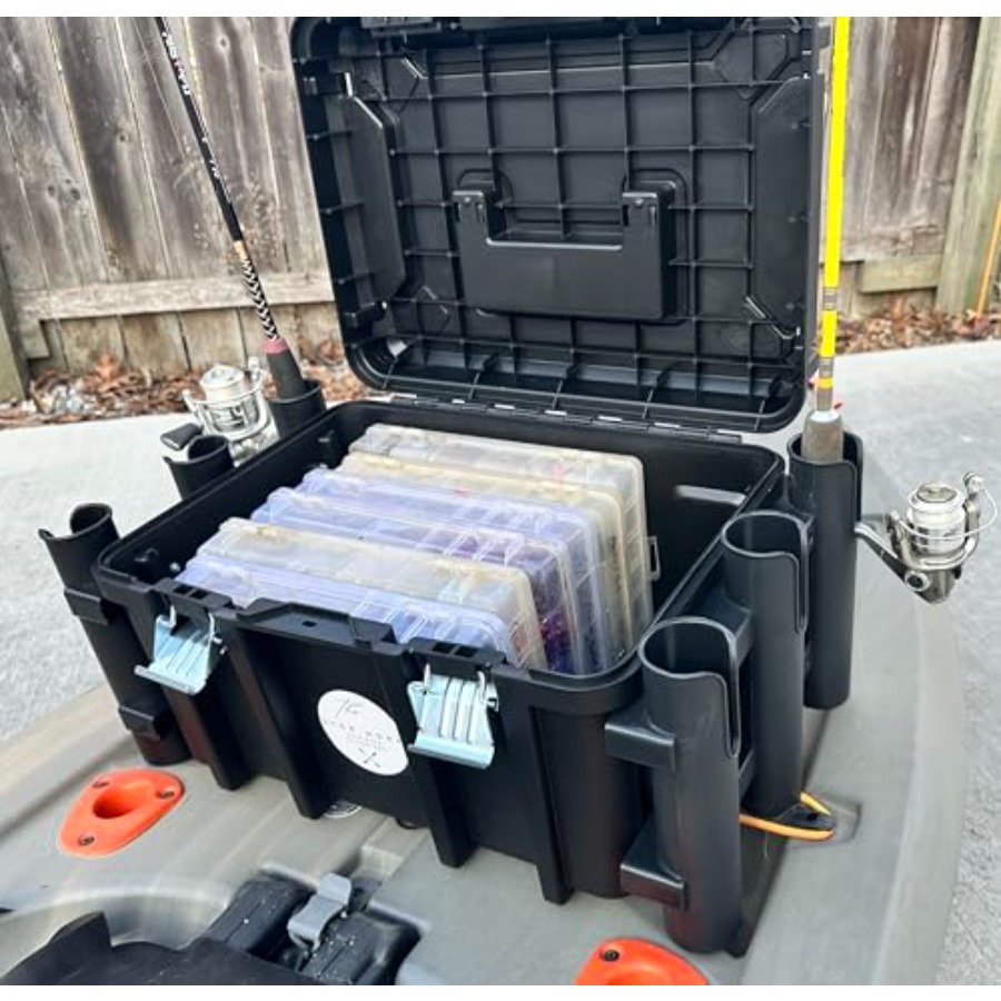 Kayak Fishing Crate - 6 Integr - Fishing Kayak Crate ulasan dan harga