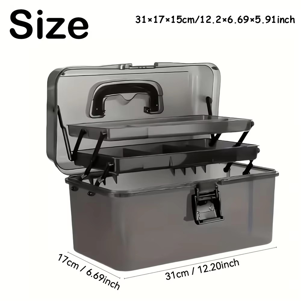 Durable PE Fishing Gear Box |  - Fishing Kayak Crate ulasan dan harga