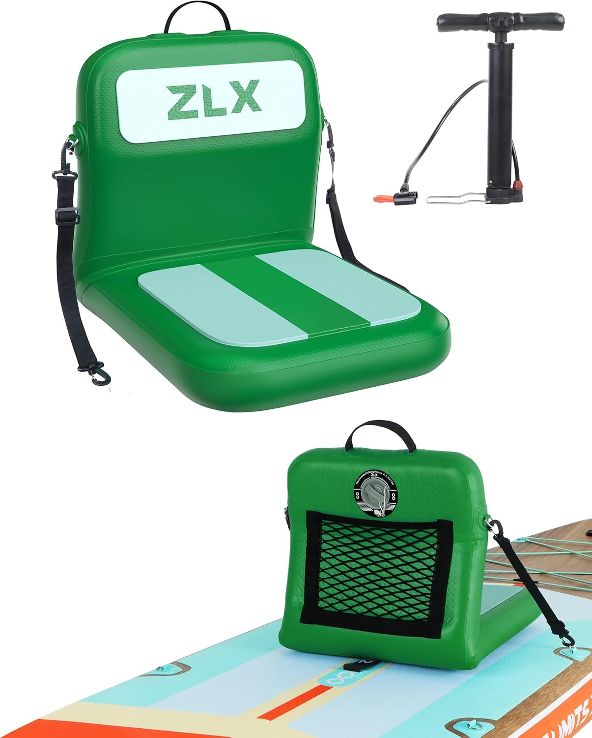 Portable Inflatable Kayak Seat - Fishing Kayak Seat ulasan dan harga