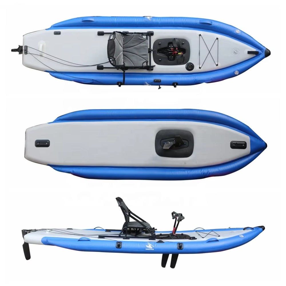12ft Single Sit-On-Top Inflata - Fishing Kayak Sit In ulasan dan harga