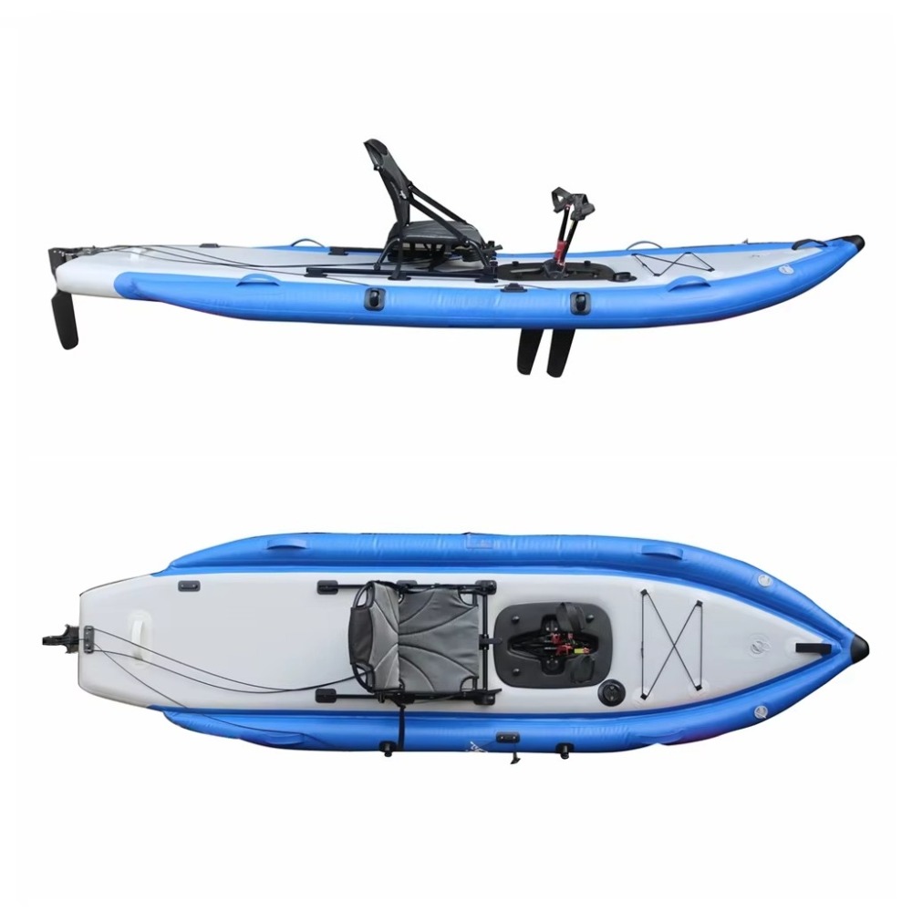 12ft Single Sit-On-Top Inflata - Fishing Kayak Sit In ulasan dan harga