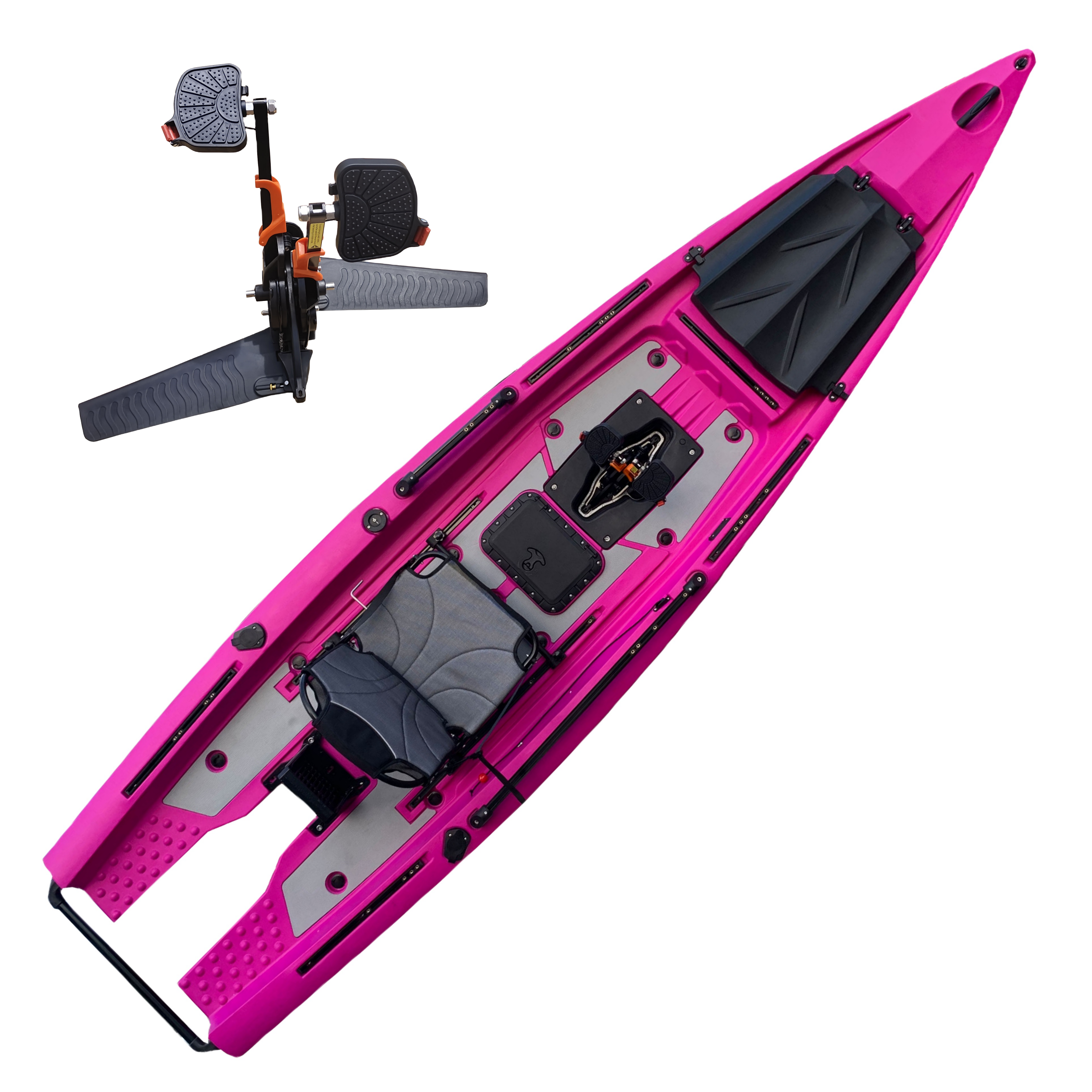Single Skiff Boat Solo Kayak S - Fishing Kayak Sit In ulasan dan harga