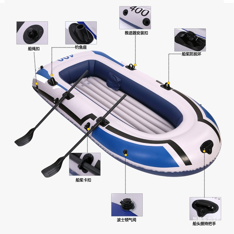 Portable Assault Boat 2/3/4 Pe - Fishing Kayak Inflatable ulasan dan harga