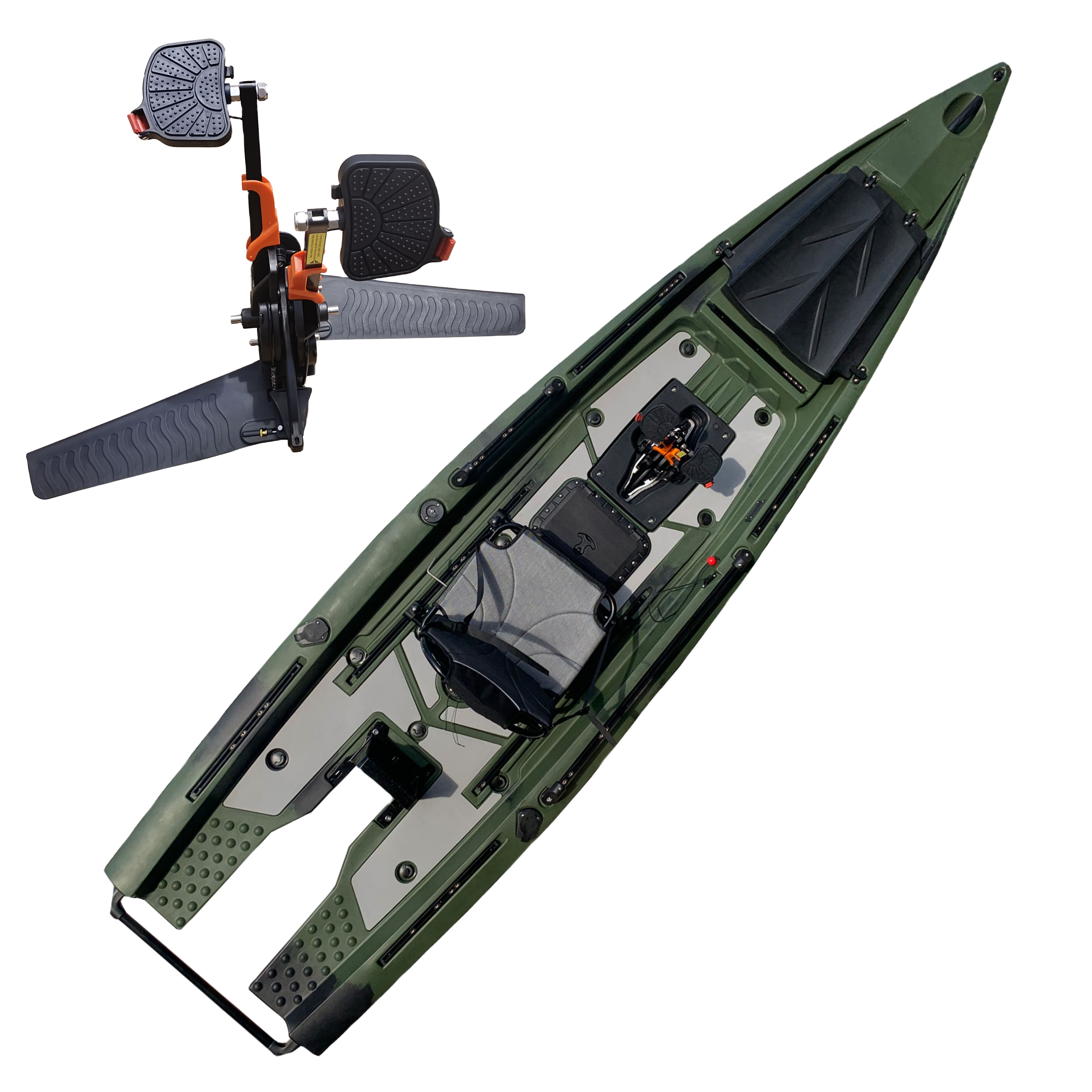 New Develop 4m Single Skiff Bo - Fishing Kayak Sit In ulasan dan harga